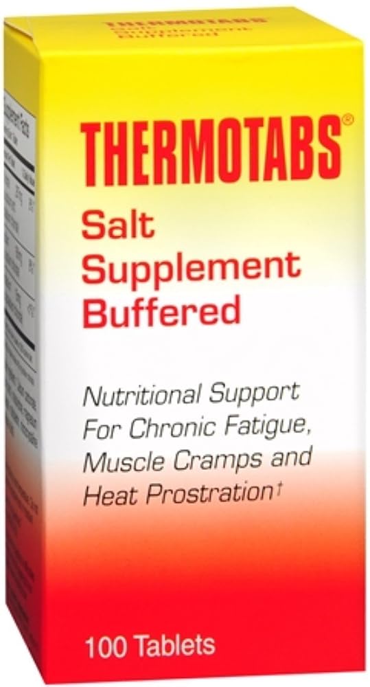 THERMOTABS Salt Supplement Buffered Tablets - 700 Count