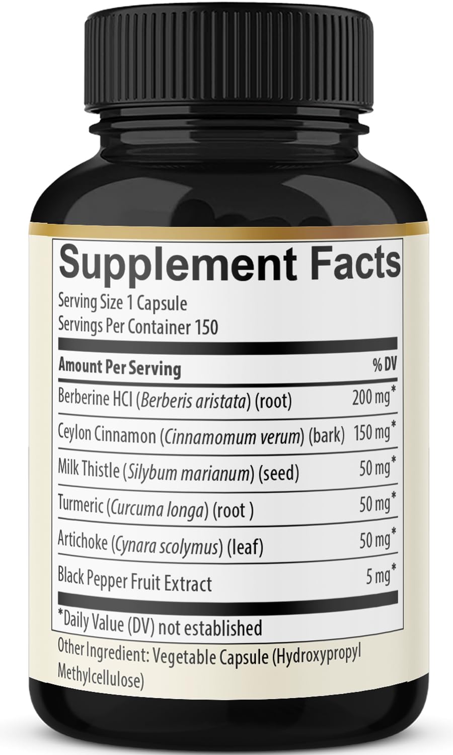 BMVINVOL Berberine Capsules with Ceylon Cinnamon