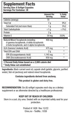 BIOTICS Research EFA-SIRT Supreme-BC Omega-3 & GLA - 180 Softgels - image 2