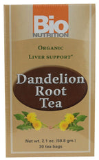 Bio Nutrition Dandelion Root Tea Caffeine Free - 30 Tea Bags