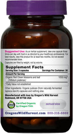 Oregon's Wild Harvest Red Clover Capsules Organic - 90 Count - image 2