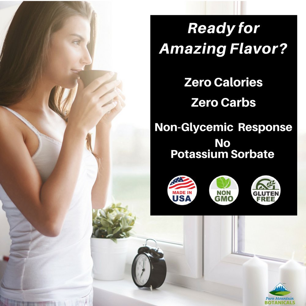 Pure Mountain Botanicals Liquid Stevia Drops