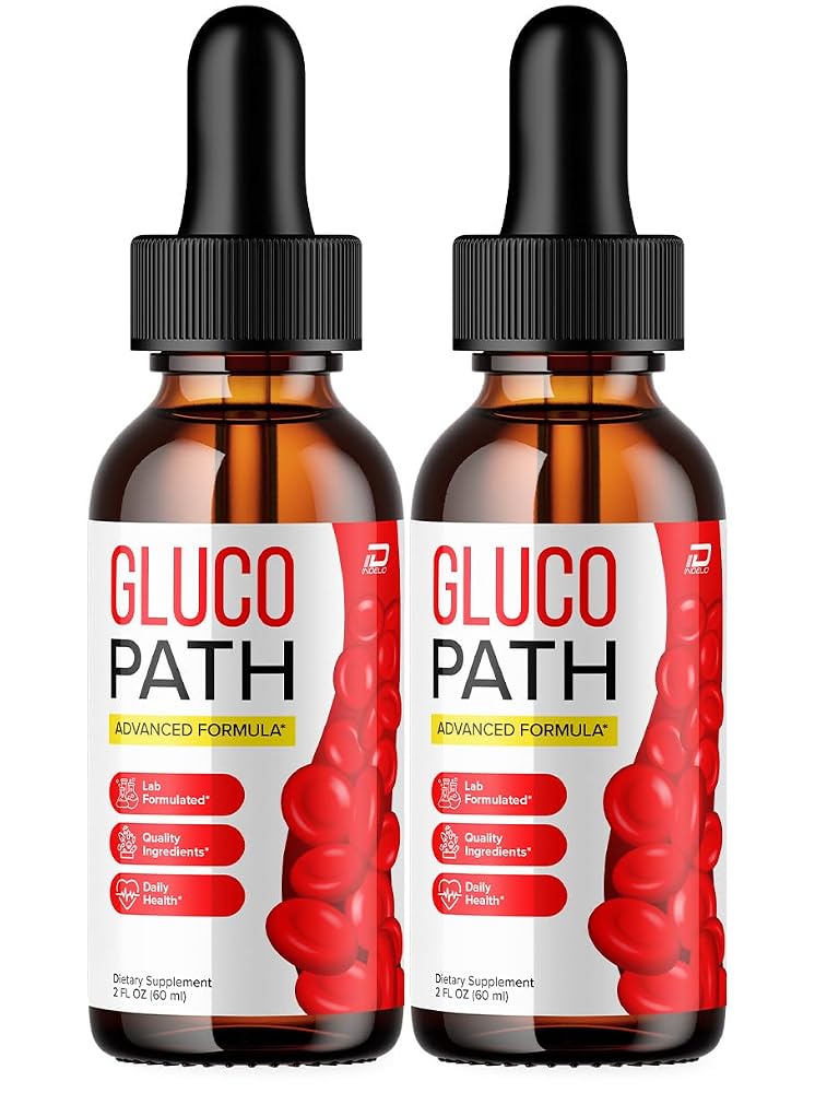 Indelo Gluco Path Drops Advanced Formula - 2 Fl Oz (Pack of 2)
