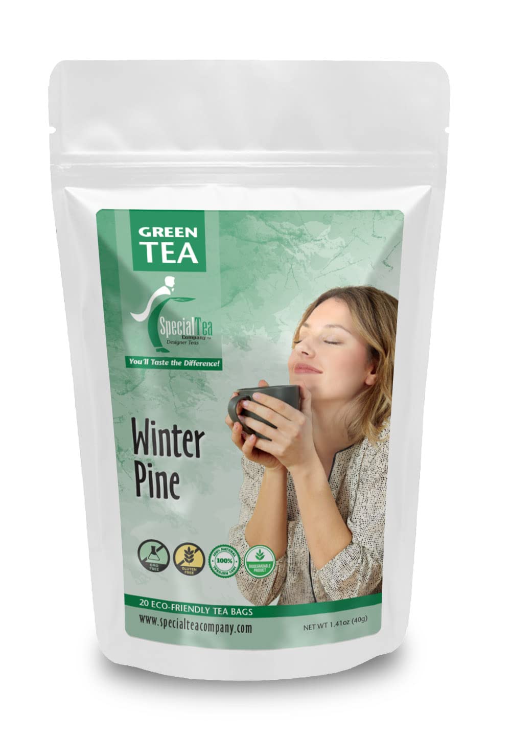 Special Tea Winter Pine Green Tea - 20 Tea Bags