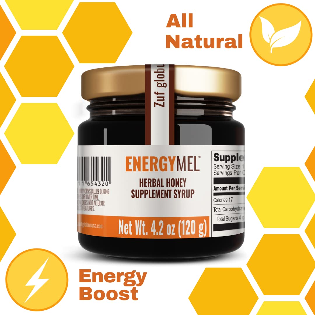 LIFEMEL Zuf Globus EnergyMEL Honey Supplement - 4.2 fl oz - image 2