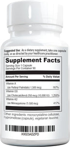 NatureGenX ADK10 Vitamin A D3 K2 Bone Health - 90 Capsules - image 8
