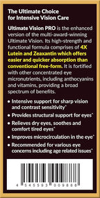AFC Ultimate Vision PRO Eye Supplement Lutein & Zeaxanthin - 135 Softgels - image 8