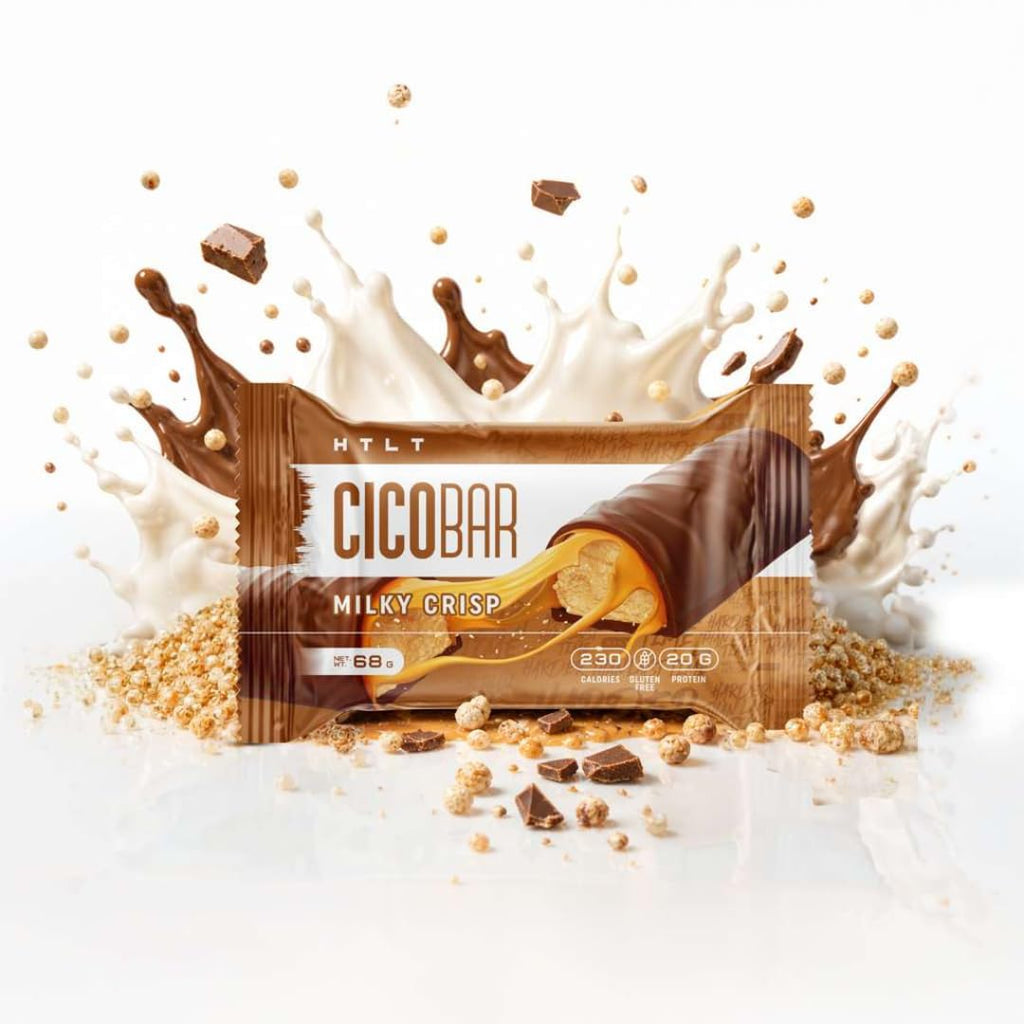 HTLT Supps CICO Protein Bar Milky Crisp - 12 Pack - image 4