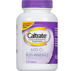 Caltrate Calcium & Vitamin D3 Plus Minerals - 120 Tablets