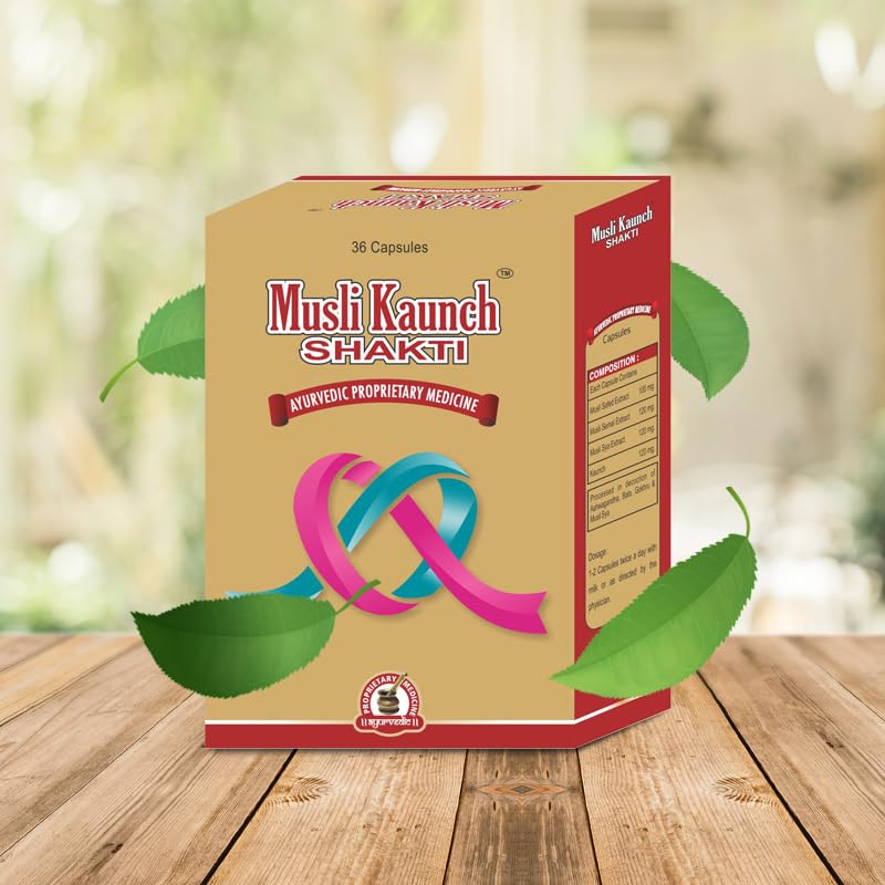 Generic Musli Kaunch Shakti Herbal Supplement - 72 Capsules - image 5