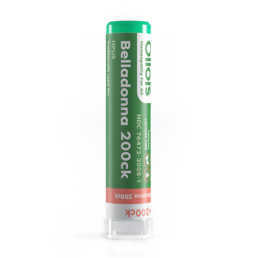 OLLOÏS Belladonna 200ck Homeopathic Medicine - 80 Pellets