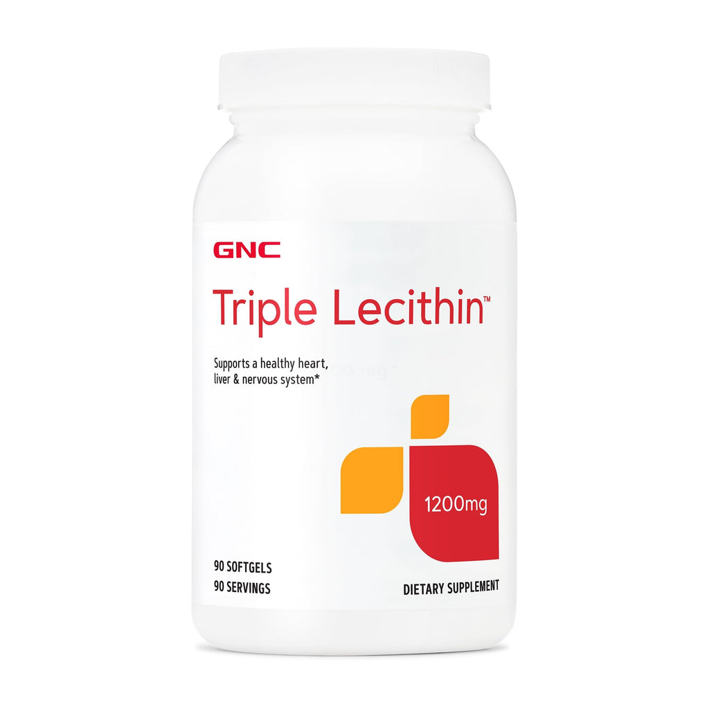 GNC Triple Lecithin 1200mg Softgels - 90 Count