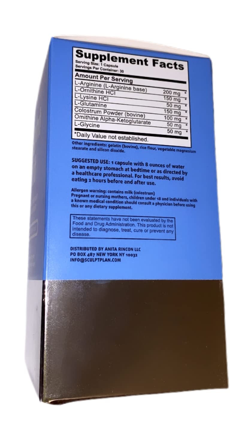 SCULPT Night Kit Bedtime Weight Management - 30 Capsules - image 8