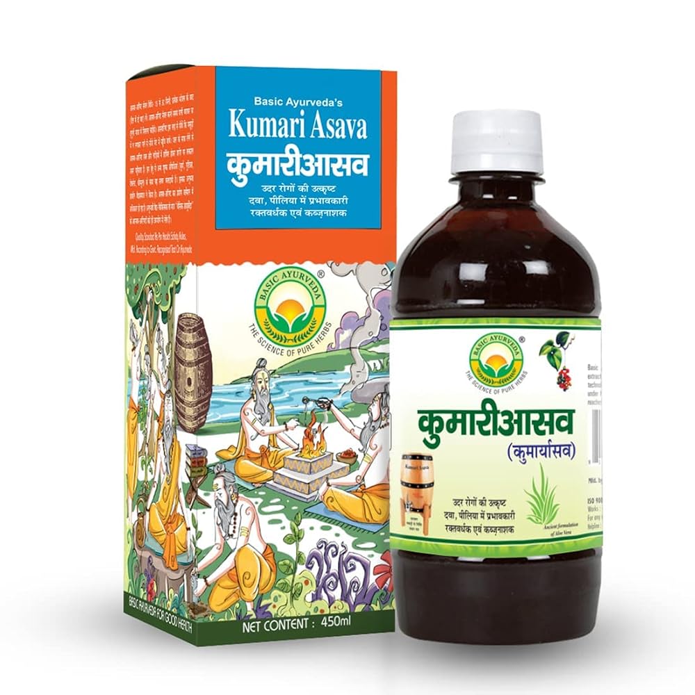 Generic Saheli Kumari Asava Herbal Tonic - 4 x 450ml