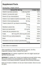 Swanson Daily Multivitamin Without Minerals 30 Veg Capsules