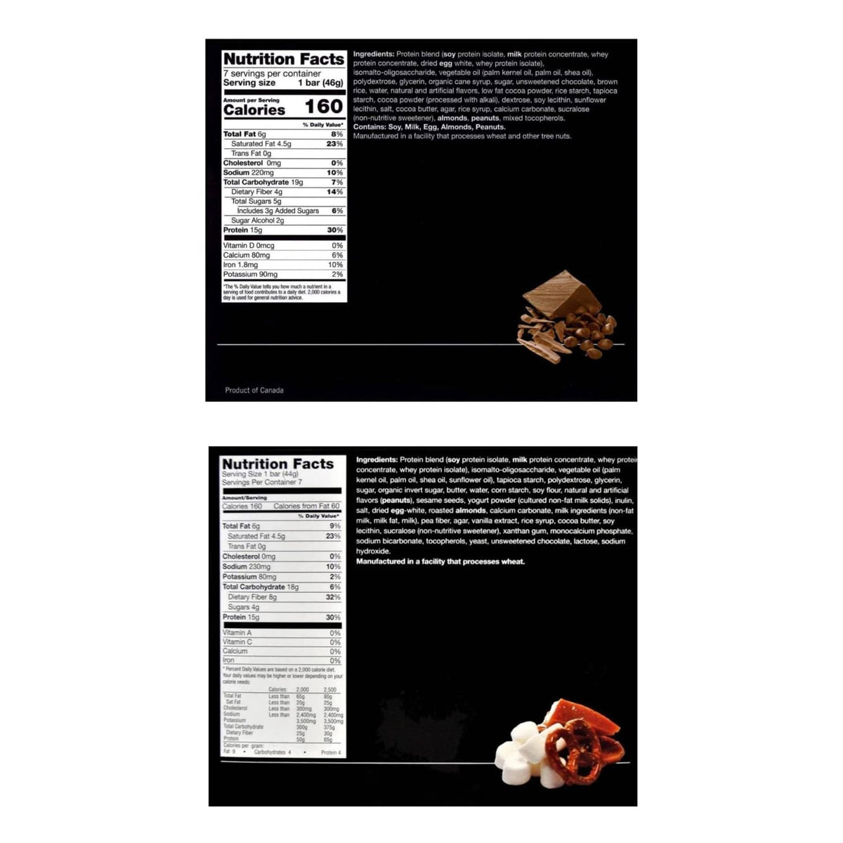 ProtiFit Low Calorie Protein Bar Choc-A-Lot Chip & Salted Toffee - 2 Pack - image 2