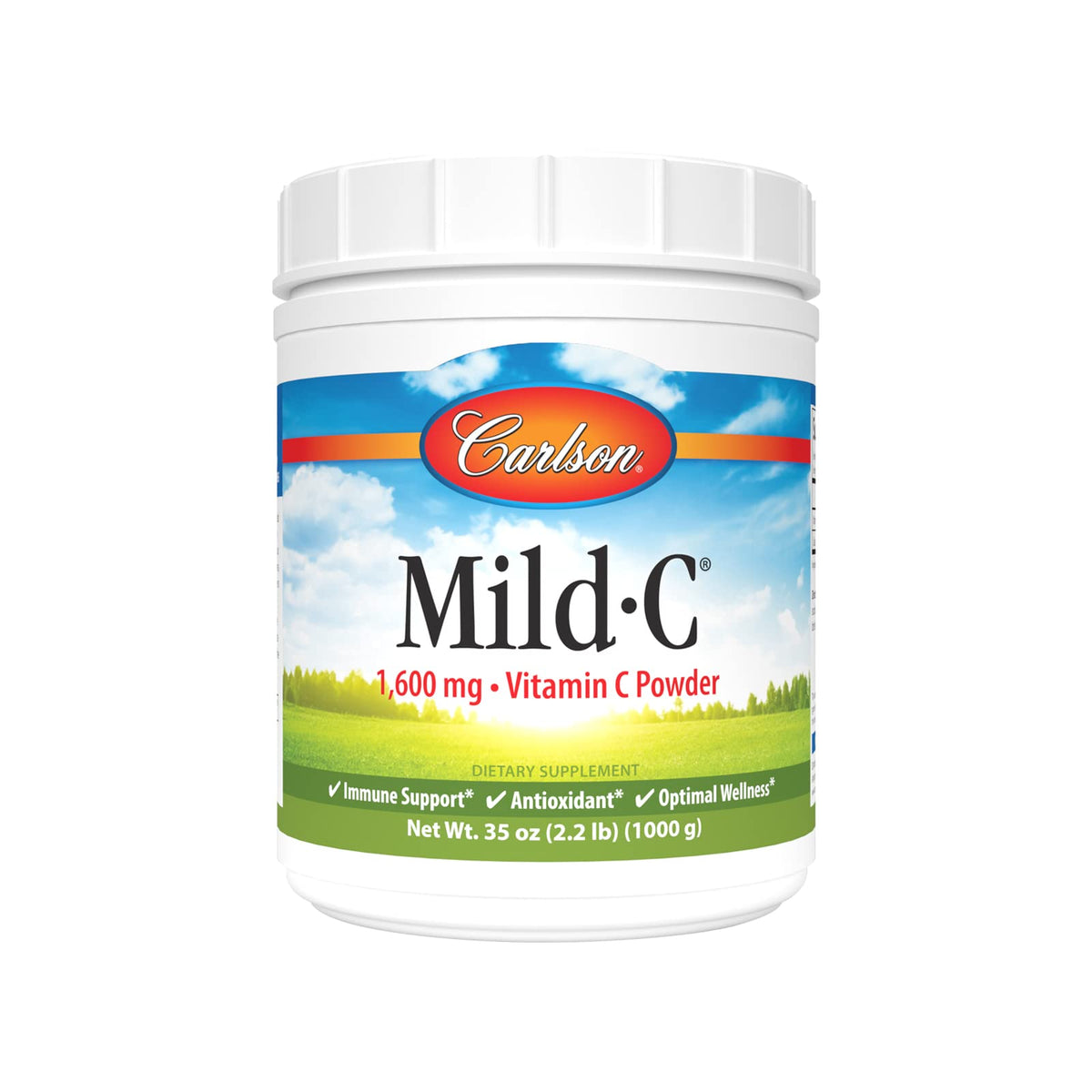 Carlson Mild-C Vitamin C Powder - 35 oz