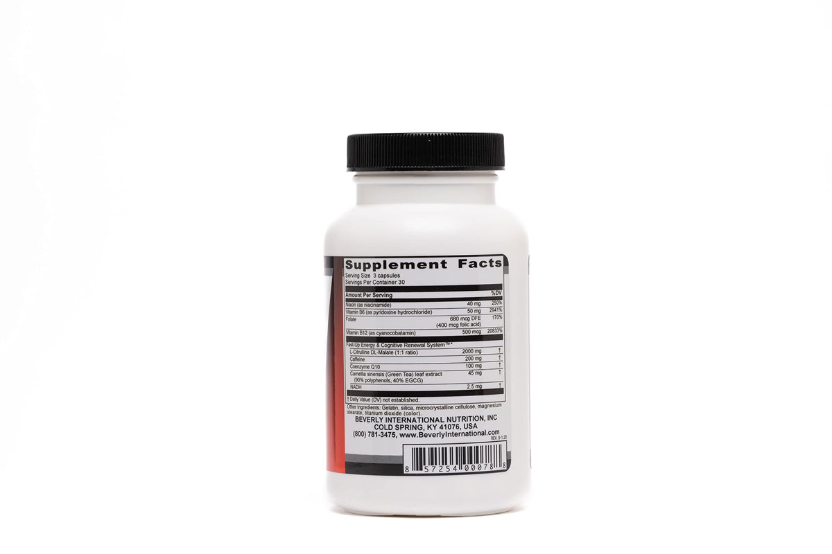 Beverly International Fast-Up Brain Booster - 90 Capsules - image 2