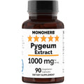 MONOHERB Pygeum Extract 1000 mg - 90 Vegetarian Capsules