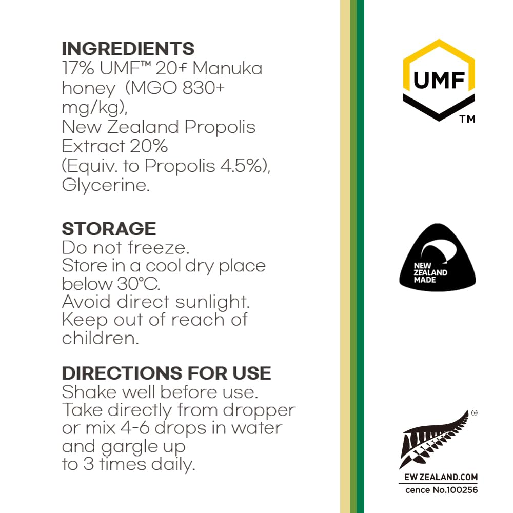 HI WELL Premium Propolis MGO 830+ Extract - 30ml - image 6