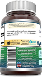 Amazing Nutrition Hyaluronic Acid 100 mg Capsules - 120 Count - image 3