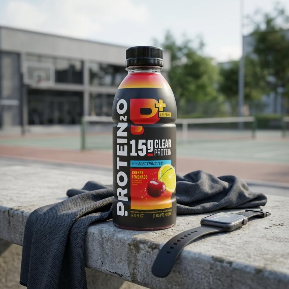 Protein2o 15g Whey Protein Isolate Hydration Drink Plus Energy & Focus