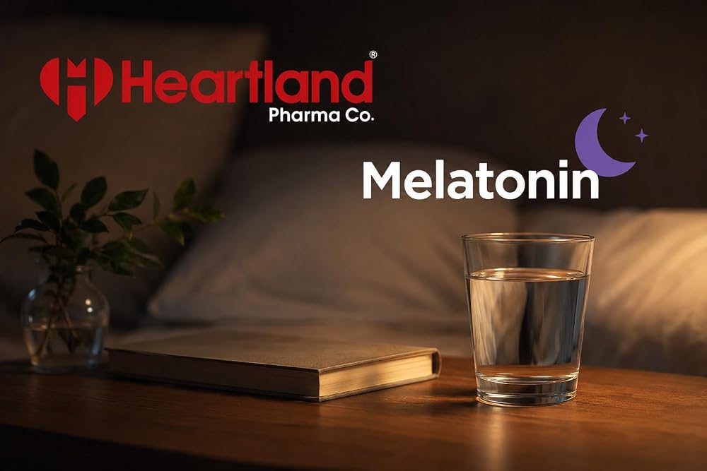 Heartland Pharma Melatonin 5mg Tablets Sleep Aid - 60 Count - image 4