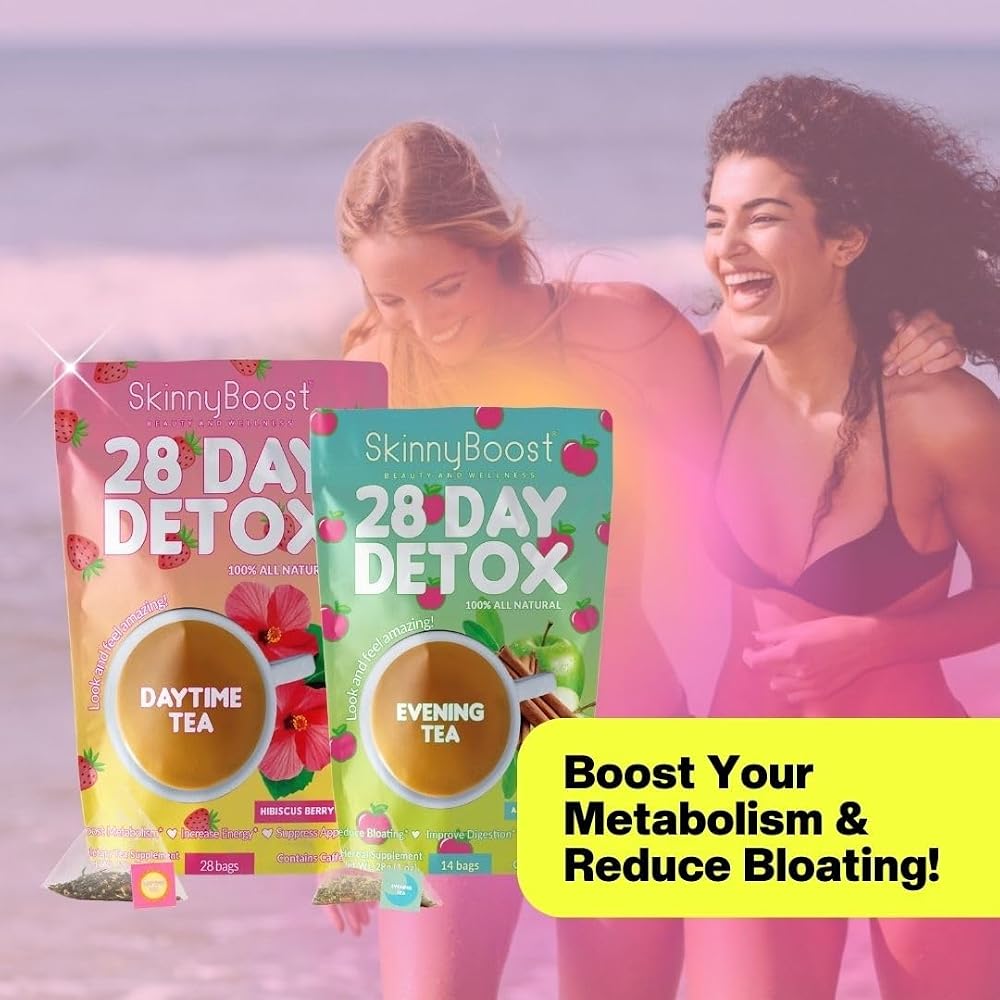 SkinnyBoost Detox Tea Kit with Green Tea & Garcinia Cambogia - image 7