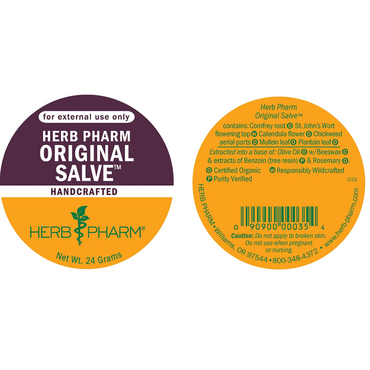 Herb Pharm Original Salve with Comfrey and St. John's Wort - 24g - image 8