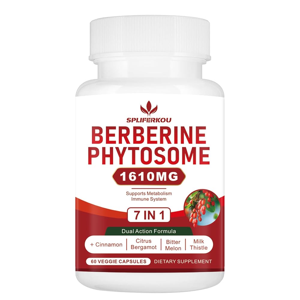 Spliferkou Berberine Phytosome with Ceylon Cinnamon - 60 Capsules