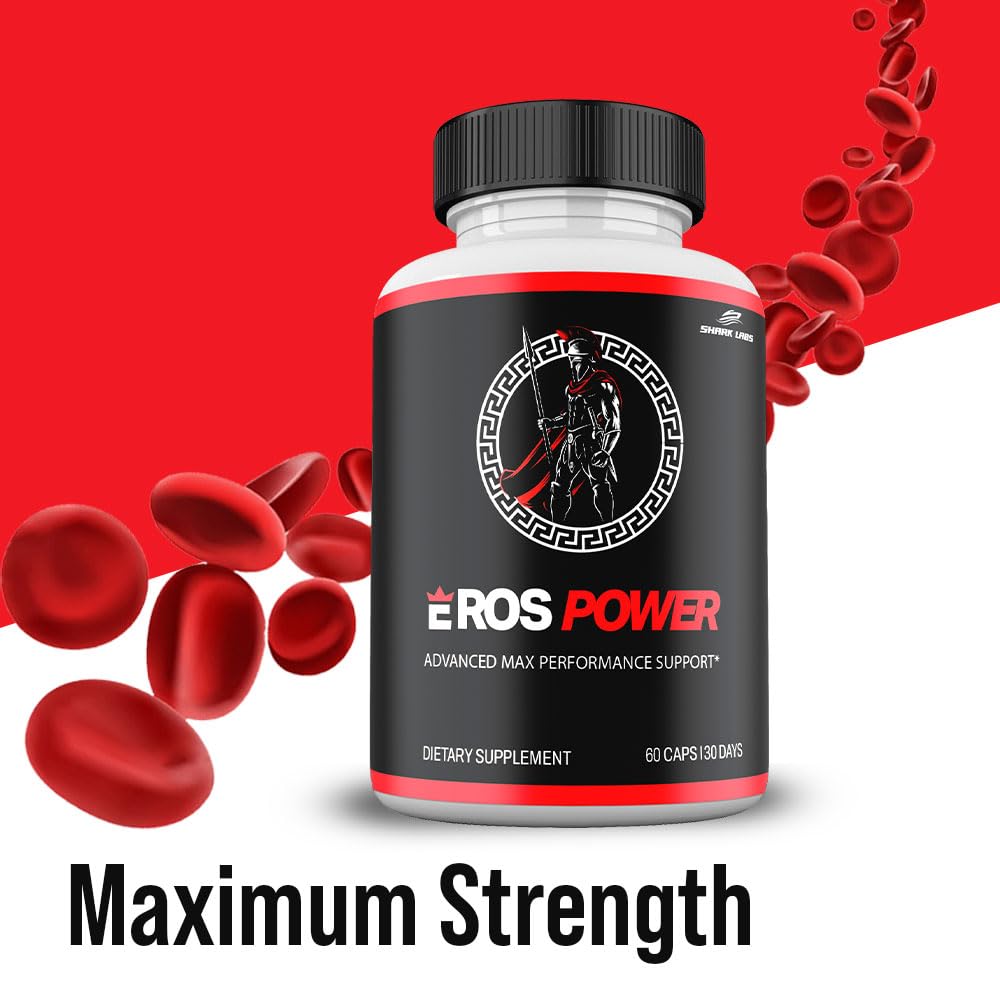 Shark Labs Eros Power Capsules - 60 Count (3 Pack) - image 2