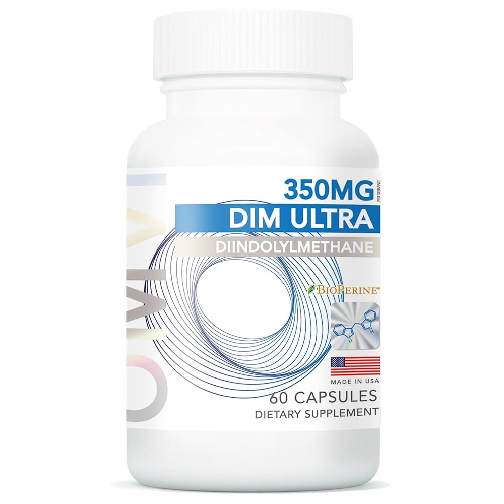 Omvi DIM Ultra 350mg Hormone Balance - 60 Capsules