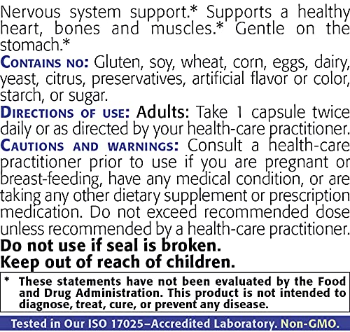 New Roots Herbal Magnesium Bisglycinate 900 mg - 120 Vegetarian Capsules - image 9