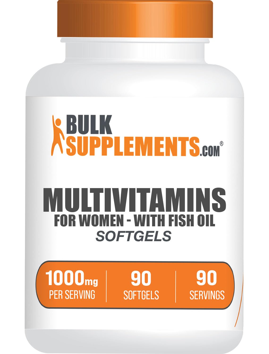 BulkSupplements.com Multivitamin for Women Softgels