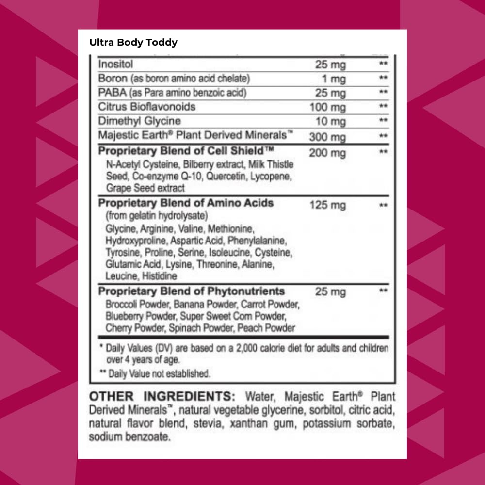 Youngevity Ultra Body Toddy Liquid Multivitamin Mineral Blend - 32 Fl Oz - image 3