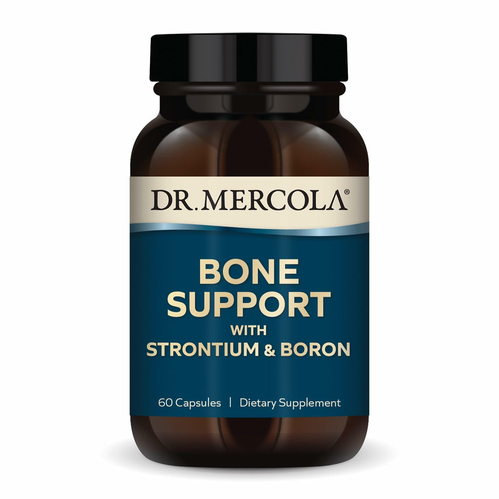 Dr. Mercola Bone Support with Strontium & Boron - 60 Capsules