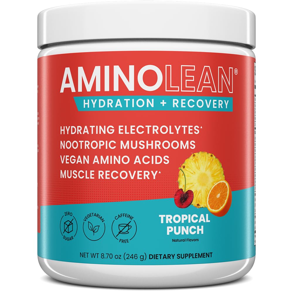 RSP AminoLean Recovery - Post Workout BCAAs Amino Acids Supplement +