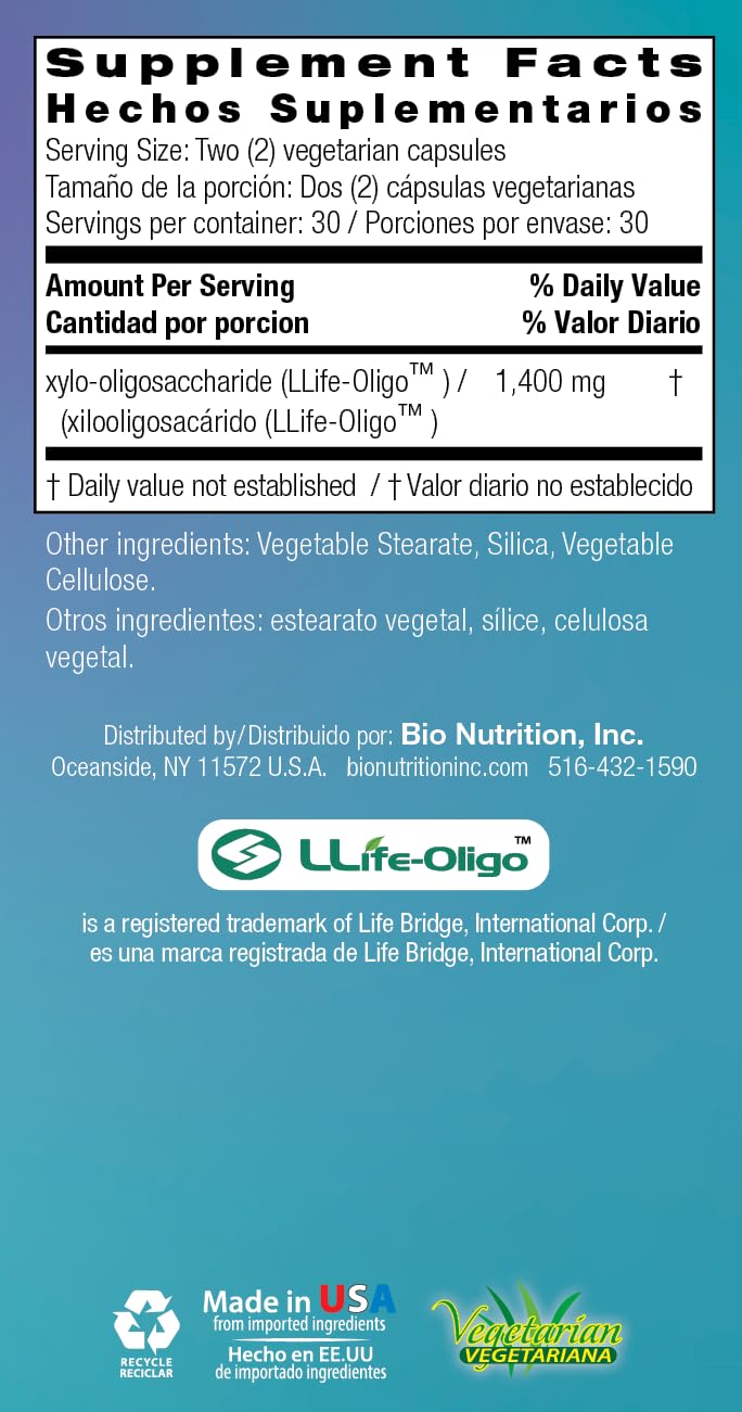 Bio Nutrition Pre-Biotic with Life-Oligo XOS Prebiotic Fiber - image 7