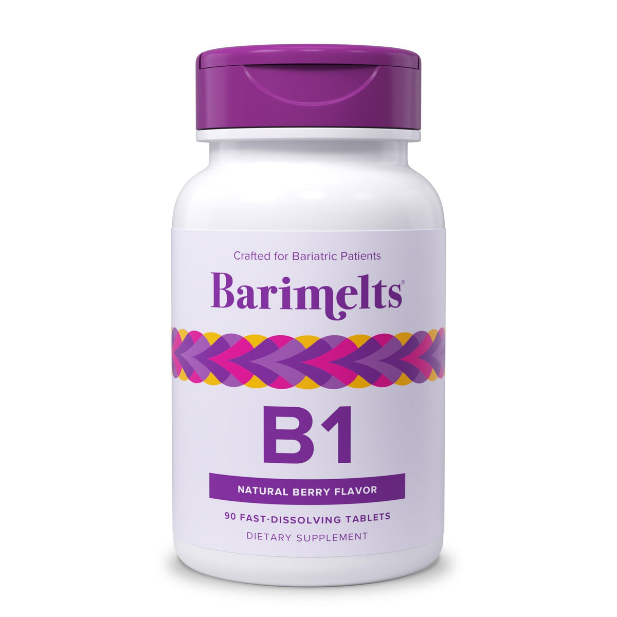 BariMelts Vitamin B1 Tablets for Bariatric Support - 90 Tablets