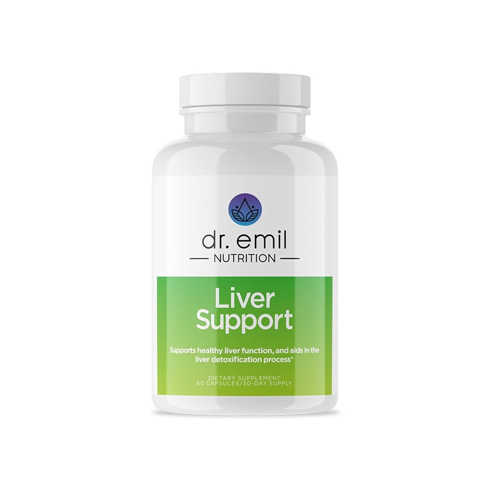 Dr. Emil Liver Support Milk Thistle Turmeric - 60 Capsules