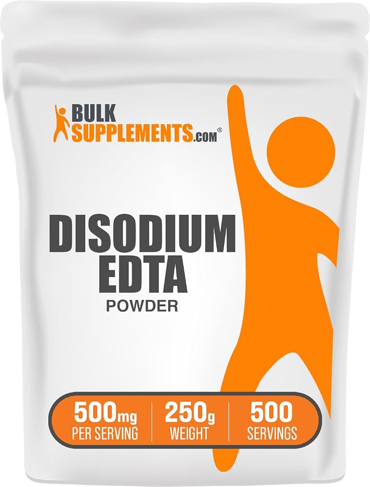 BulkSupplements Disodium EDTA Powder - 250g