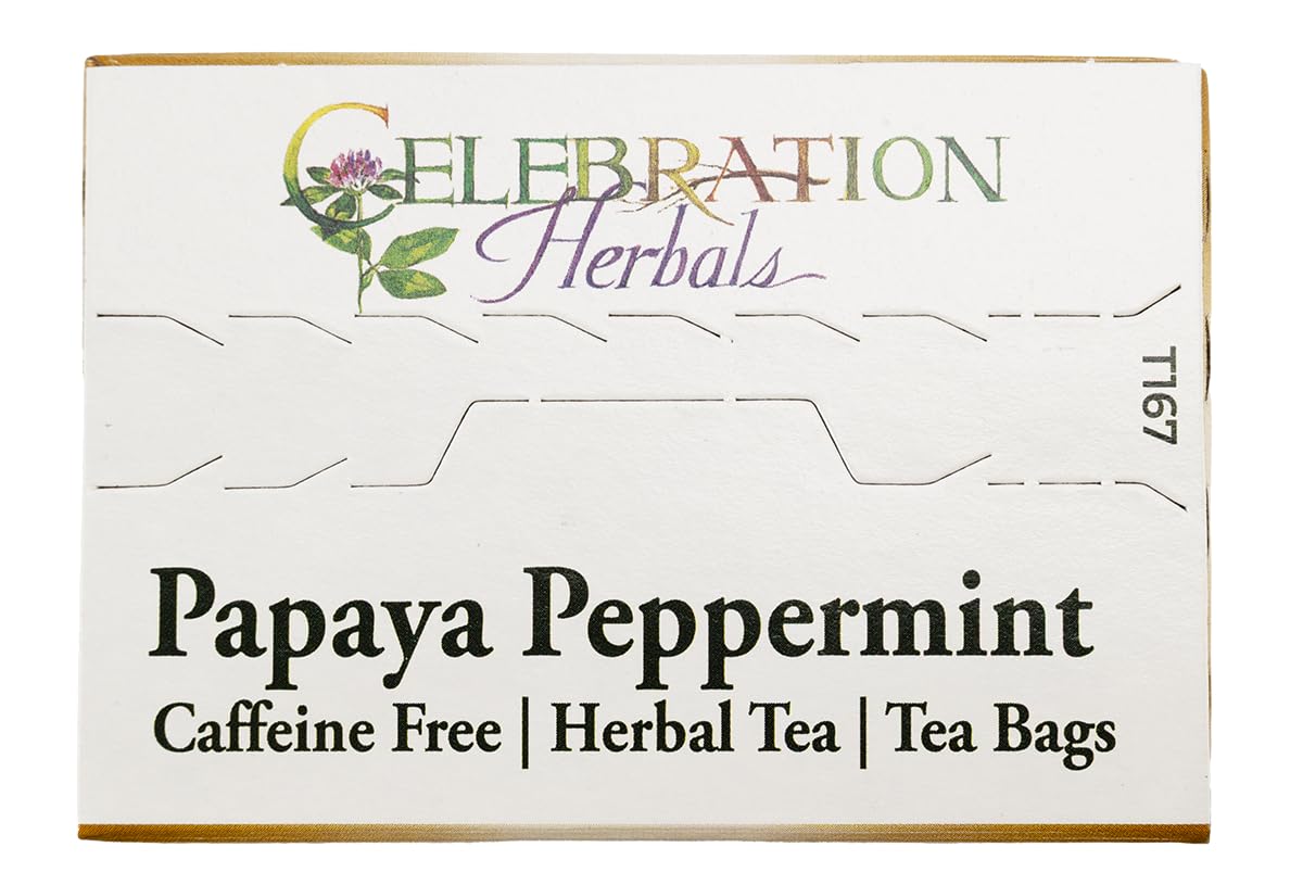 Celebration Herbals Papaya Peppermint Tea Organic - 24 Bags - image 5