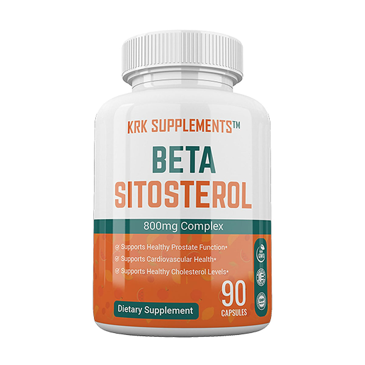 KRK SUPPLEMENTS Beta Sitosterol 800mg Prostate Support - 90 Capsules