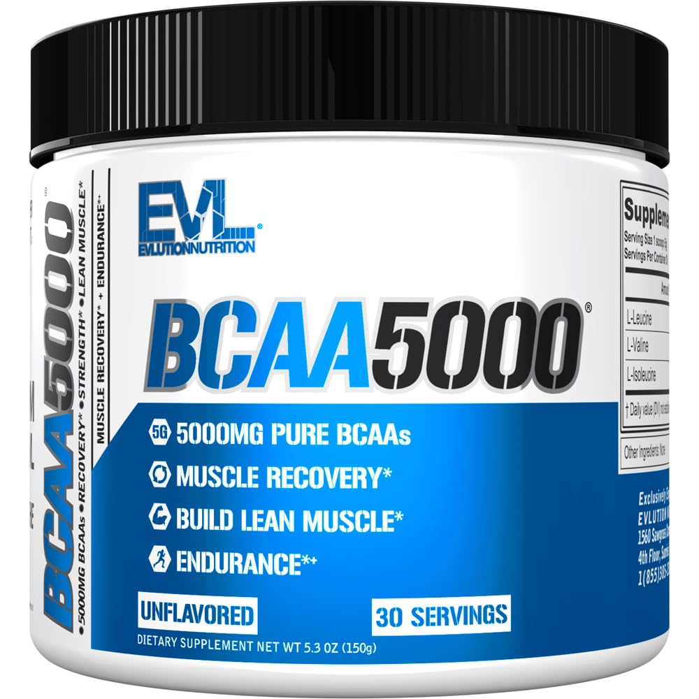Evlution EVL BCAAs Amino Acids Powder - 30 Servings