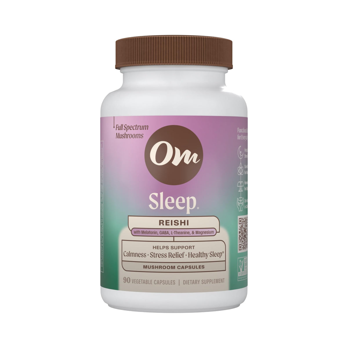 OM MUSHROOM SUPERFOOD Sleep Mushroom Capsules - 90 Count