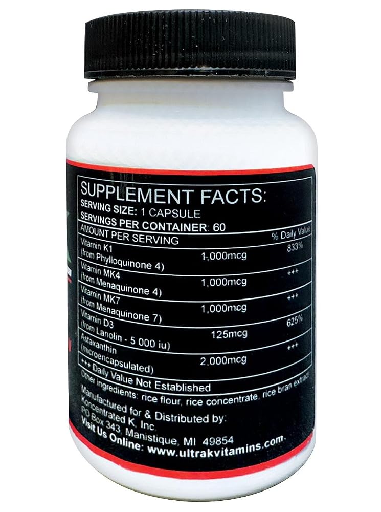 Ultra K High Intensity Training Supplement for Endurance - 60 Capsules - image 3