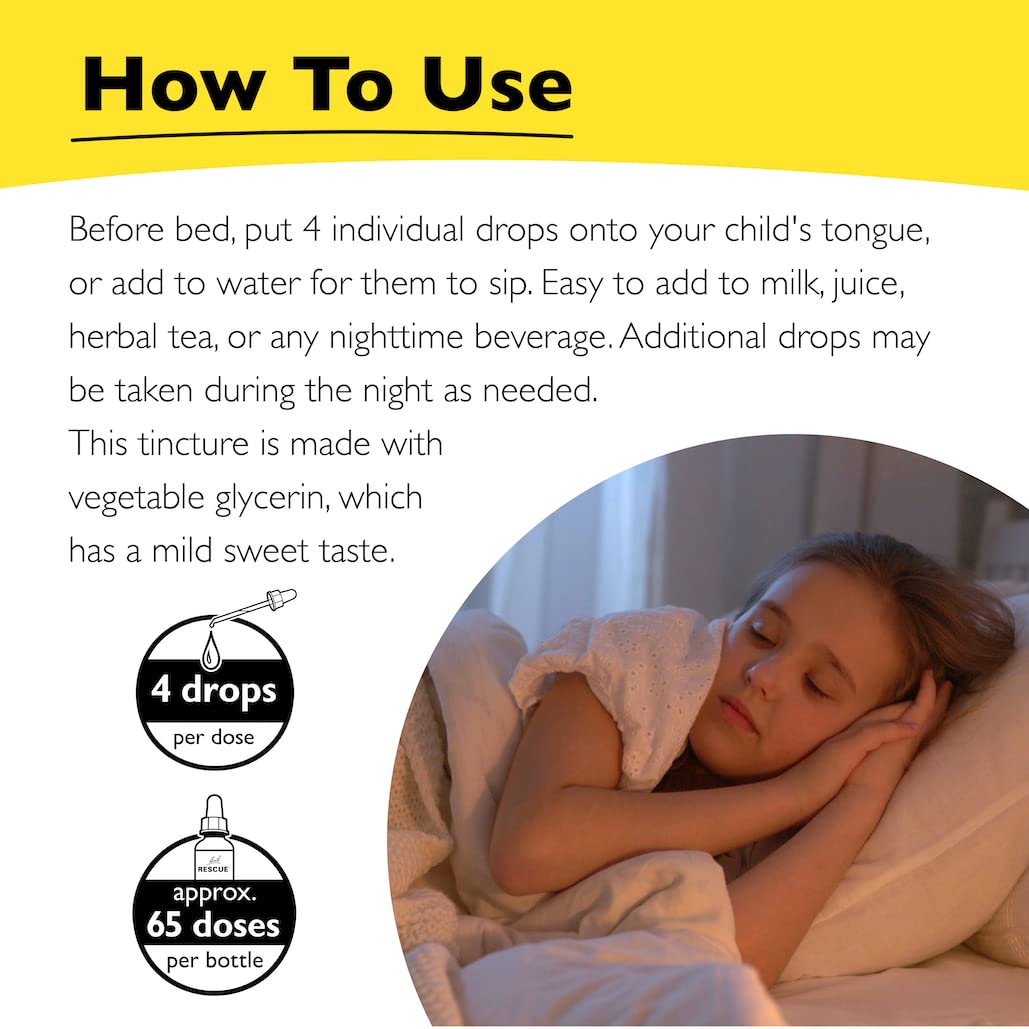 RESCUE Sleep Kids Dropper Natural Sleep Support - 10mL - image 4