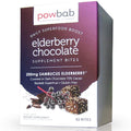 powbab Elderberry Chocolate Bites with Sambucus - 42 Count