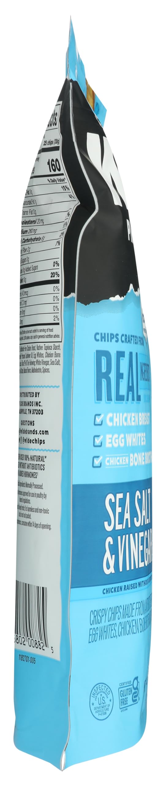 Wilde Chips Sea Salt & Vinegar Protein Chips - 4 oz - image 4