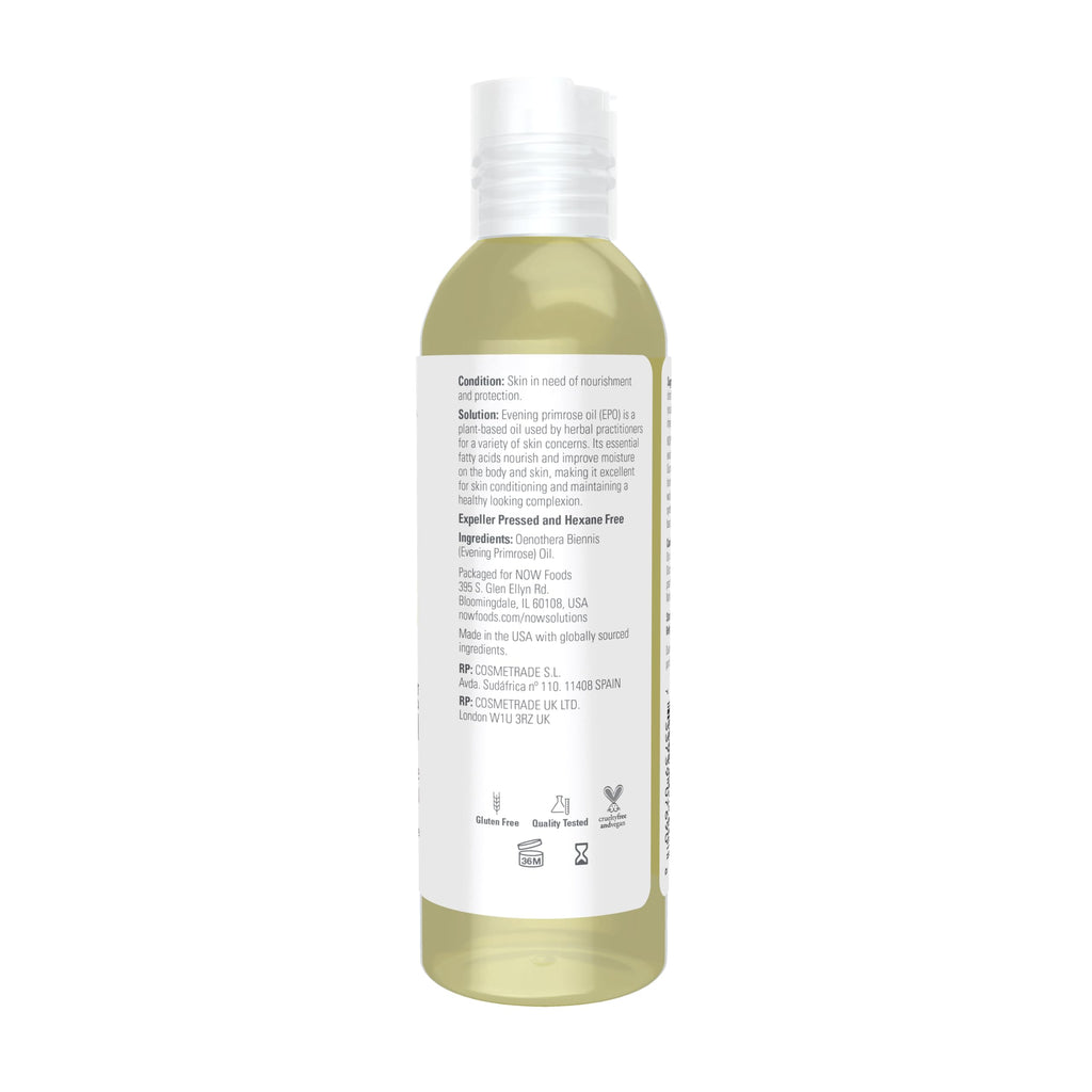 NOW Solutions Evening Primrose Oil Moisturizing Oil - 4 fl oz - image 2